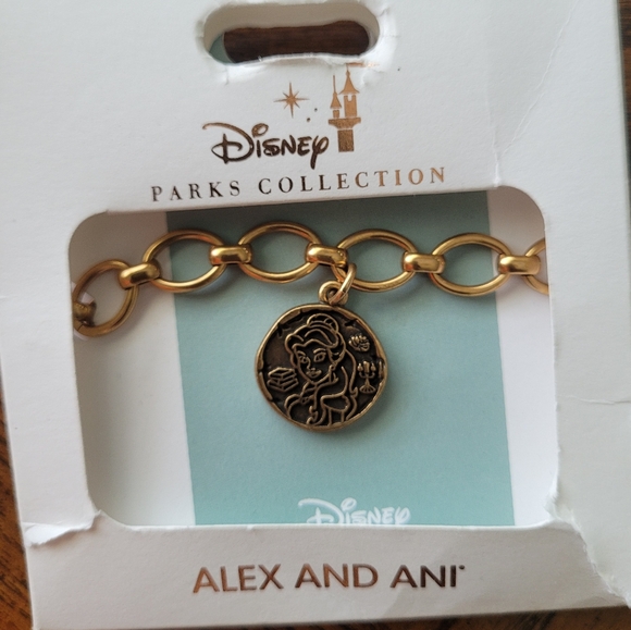 Disney Beauty and the Beast Belle Chain Link Bracelet by Alex and Ani - Picture 3 of 8